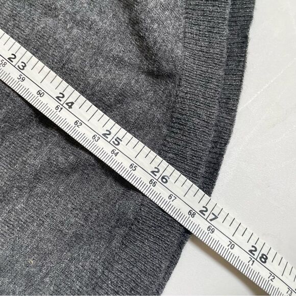JOIE gray v neck knit pullover sweater top wool cashmere blend size XS‎ - Picture 10 of 10
